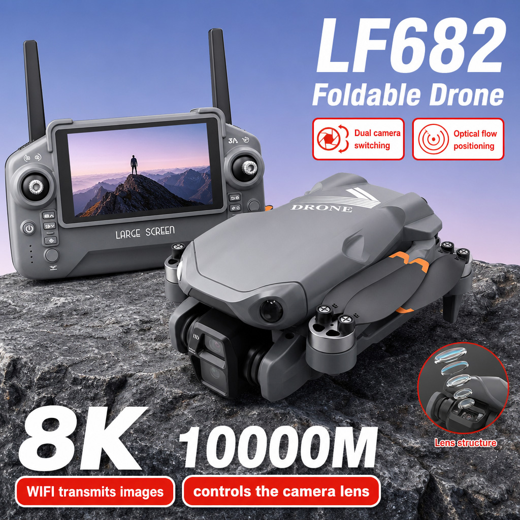 Drone Dji Rc Mini - Zdjęcia lotnicze z drona LF682, 8K