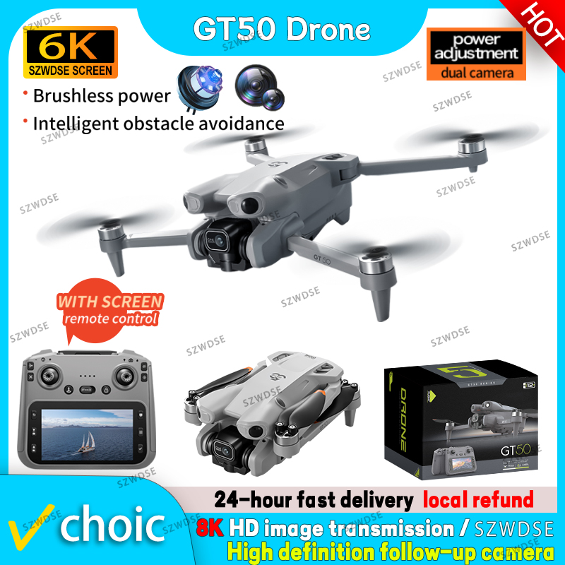 NOWY GT50 PRO Mini 5 Pro Dron  – Jjrc Drone X12 recenzja i cena