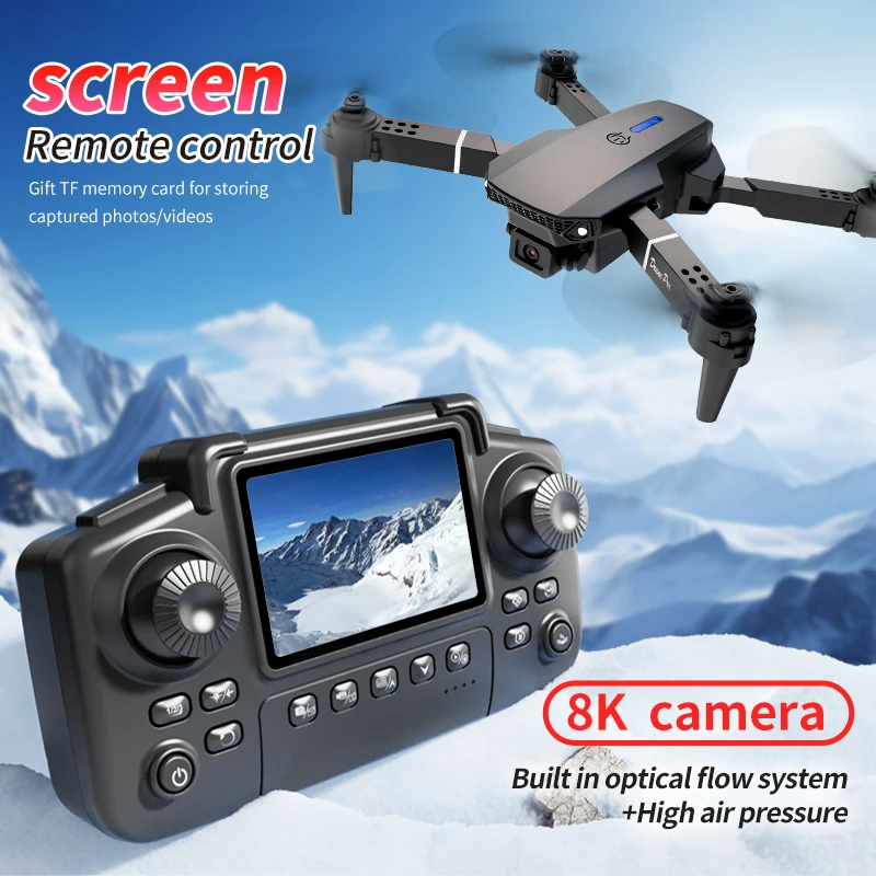 Dron E88 PRO z ekranem, kamerą – Drone E88 Rc Quadcopter recenzja i cena